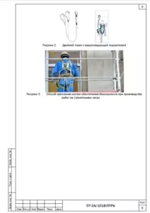 Крепление систем к лесам