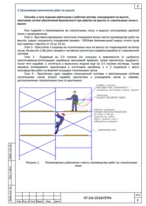 Подъем и спуск с лесов