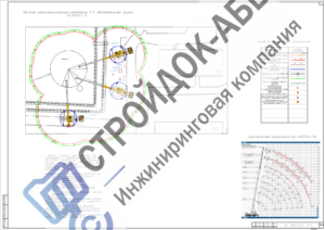 Монтаж подъемника при ремонте резервуара Р-2