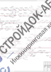 Схема инженерных сетей поликлиники