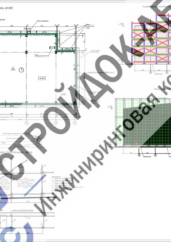 План кирпичной кладки временного сооружения