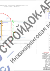 Схема монтажной зоны мостового крана