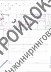 План автоматического пожаротушения склада Синтез
