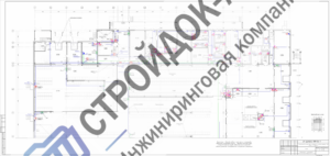 План автоматического пожаротушения склада Синтез
