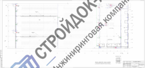Схема трубопроводов системы пожаротушения