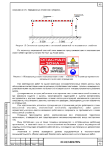 Ограждение опасной зоны при фасадных работах