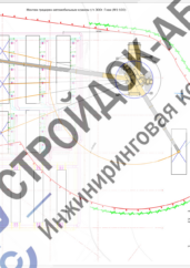 Начальный этап монтажа градирни автокраном