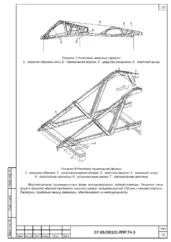 Схема монтажа стропильной системы кровли