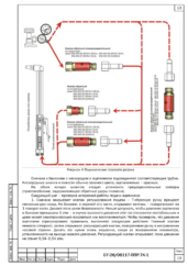 Схема подключения газового резака при демонтаже сетей
