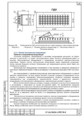 Схема вентиляционной решетки подачи воздуха