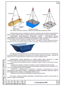 Схемы строповки кровельных материалов
