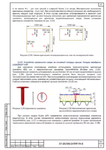 Узлы механического крепления кровельной мембраны