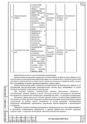 Карта контроля монтажа металлического ограждения