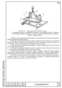 Схема строповки строительной конструкции — ППР на строительство врачебной амбулатории в Улан-Удэ