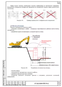 Монтаж запорной арматуры на трубопроводе — ППР на устройство пруда-накопителя и пожарных резервуаров Калужской нефтебазы